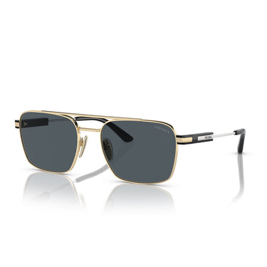 Prada Okulary Przeciwsłoneczne PR67ZS ZVN09T Złoto Blado/Szary Ciemny Unisex 2