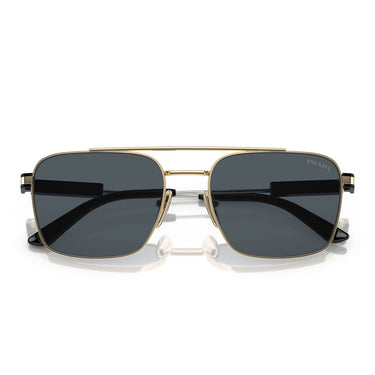 Prada Okulary Przeciwsłoneczne PR67ZS ZVN09T Złoto Blado/Szary Ciemny Unisex 5
