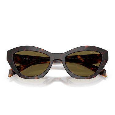 Prada Okulary Przeciwsłoneczne PRA02S 17N09Z Root Tartarugato/Marrone Scuro Unisex 4
