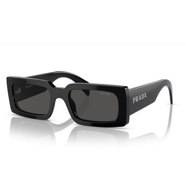 Prada Lunettes de Soleil PRA07S 1AB5S0 Noir/Gris Foncé Unisexe 2