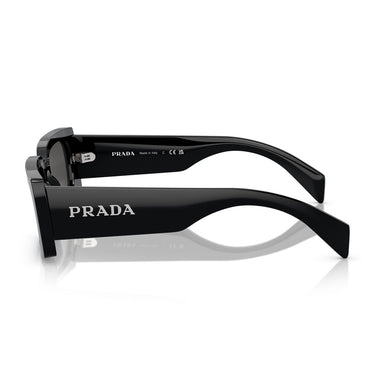 Prada Lunettes de Soleil PRA07S 1AB5S0 Noir/Gris Foncé Unisexe 3