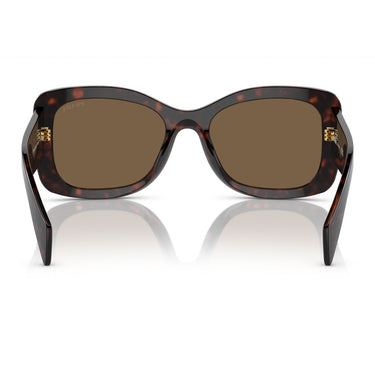 Prada Lunettes de Soleil PRA08S 16N5Y1 Tartarugato-Marron Foncé Unisexe 3