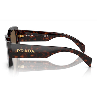 Prada Lunettes de Soleil PRA08S 16N5Y1 Tartarugato-Marron Foncé Unisexe 2