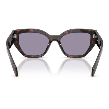 Prada Lunettes de Soleil PRA09S 17N03N Tortoise-Gris Clair Unisexe 3