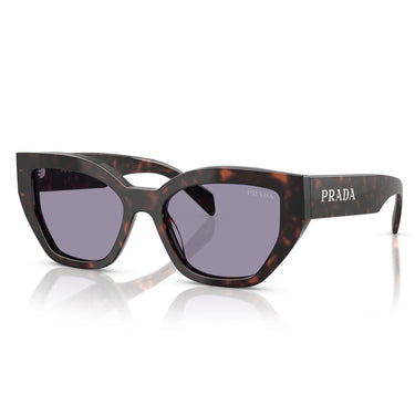 Prada Lunettes de Soleil PRA09S 17N03N Tartarugato-Grigio Chiaro Unisex 1