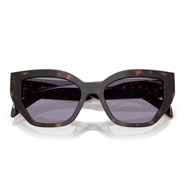 Prada Lunettes de Soleil PRA09S 17N03N Tortoise-Gris Clair Unisexe 5