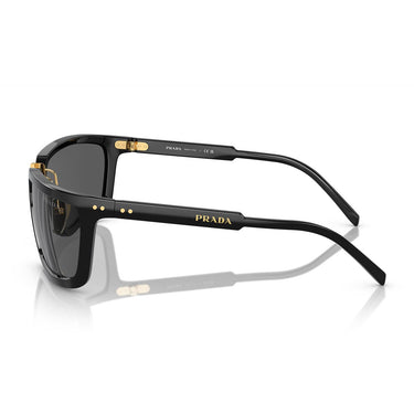 Prada Occhiali da Sole PRA11S 1AB5S0 Nero/Grigio Scuro Uomo 2