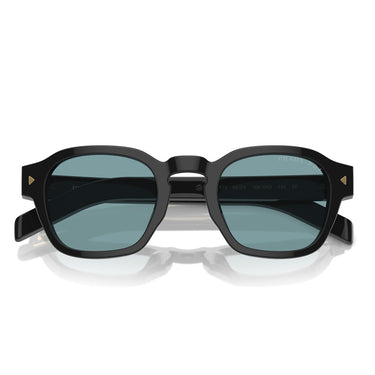 Prada Lunettes de Soleil PRA16S 16K04D Noir-Vert Unisexe Polarisées 4