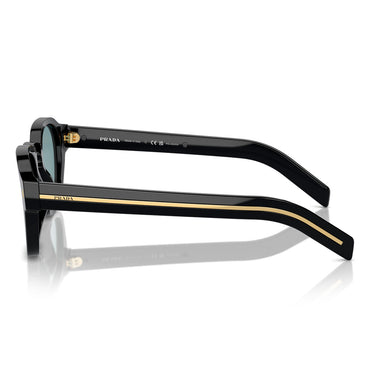Prada Lunettes de Soleil PRA16S 16K04D Noir-Vert Unisexe Polarisées 2