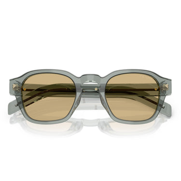 Prada Occhiali da Sole PRA16S 21J70R Nebbia Trasparente Marrone Chiaro Unisex 5