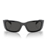 Prada Occhiali da Sole PRA19S 1AB5S0 Nero/Grigio Scuro Uomo