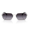 Prada Sunglasses PRA51S 1BC90A Silver/Gray Gradient Unisex