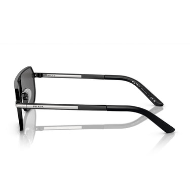 Prada Okulary Przeciwsłoneczne PRA53S 1BO5S0 Czarny Matowy/Ciemny Szary Męskie 3