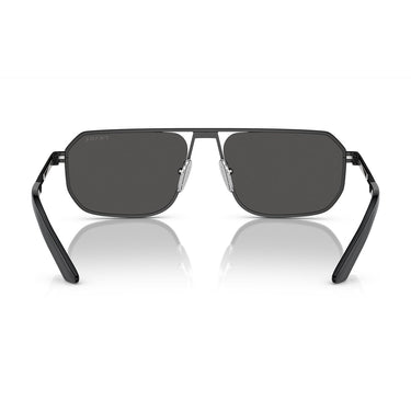 Prada Okulary Przeciwsłoneczne PRA53S 1BO5S0 Czarny Matowy/Ciemny Szary Męskie 4