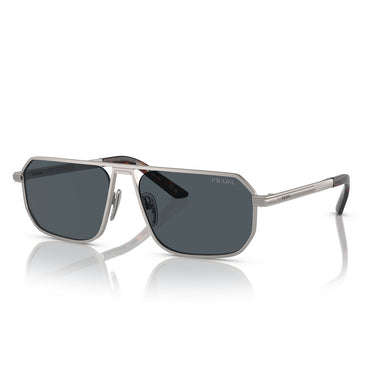 Prada Okulary Przeciwsłoneczne PRA53S 7CQ09T Gunmetal Matowy/Ciemny Szary Męskie 2