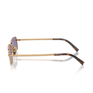 Prada Okulary Przeciwsłoneczne PRA60S 7OE01O Mosiądz/Fiolet Damskie