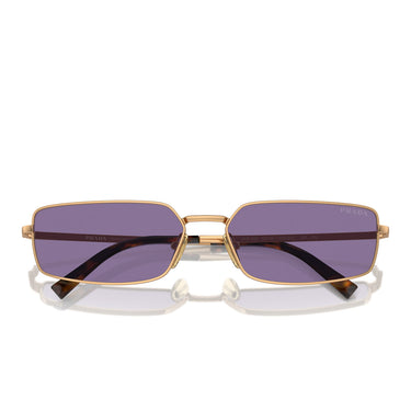 Prada Okulary Przeciwsłoneczne PRA60S 7OE01O Mosiądz/Fiolet Damskie
