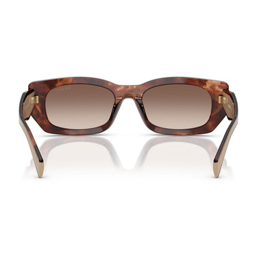Prada Occhiali da Sole PRB05S 00K10S Caramello Tartarugato Marrone Sfumato Donna 4