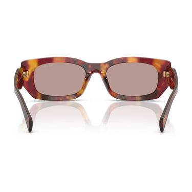 Prada Occhiali da Sole PRB05S 22A20I Poppy Tortoise Viola Chiaro Marrone Donna 4