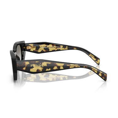 Prada Lunettes de Soleil PRB05S 3890A7 Noir/Gris Femme