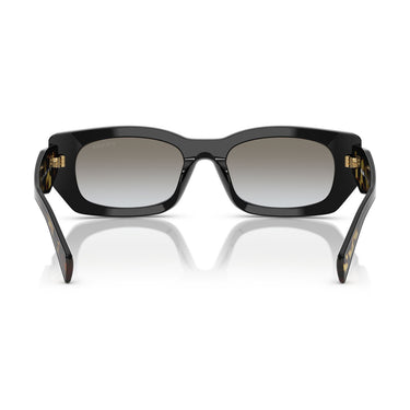 Prada Lunettes de Soleil PRB05S 3890A7 Noir/Gris Femme