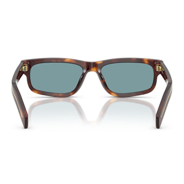 Prada Okulary Przeciwsłoneczne PRB11S 15W04D Havana/Zielone Unisex Polaryzowane 4
