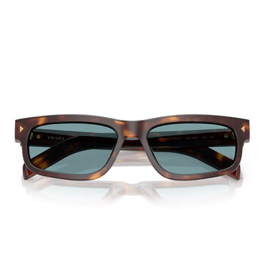 Prada Okulary Przeciwsłoneczne PRB11S 15W04D Havana/Zielone Unisex Polaryzacyjne 5