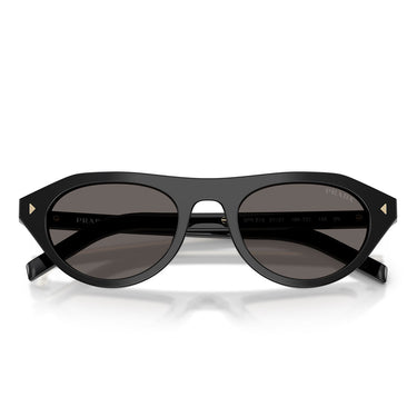 Prada Okulary Przeciwsłoneczne PRB15S 16K731 Czarny/Ciemnoszary Damskie