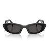 Prada Lunettes de Soleil PRB16S 16K08Z Noir/Gris Foncé Femme