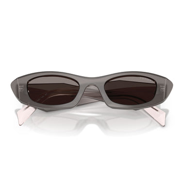 Prada Okulary Przeciwsłoneczne PRB16S 20F80Q Szary Ciemny Damskie 4