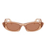 Prada Lunettes de Soleil PRB16S 28E90Q Chocolat Marron Femme