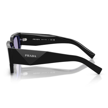 Prada Okulary Przeciwsłoneczne PRB17S 16K01O Czarny Fioletowy Męskie 2