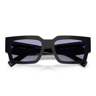 Prada Okulary Przeciwsłoneczne PRB17S 16K01O Czarny Fioletowy Fiolet Męskie 4
