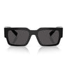 Prada Sonnenbrille PRB17S 16K08Z Schwarz Weiß Talk Grau Dunkel Herren