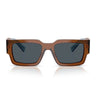 Prada Sunglasses PRB17S 25F70B Chocolate/Dark Gray Men