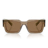 Prada Lunettes de Soleil PRB17S 29E90F Terre/Marron Clair Homme