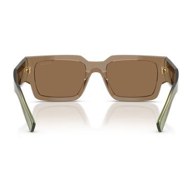 Prada Okulary Przeciwsłoneczne PRB17S 29E90F Terra/Marrone Chiaro Męskie 3