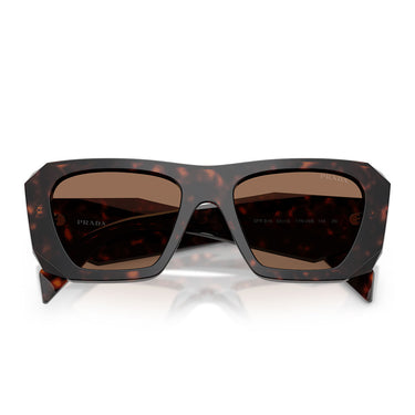 Prada Okulary Przeciwsłoneczne PRB18S 17N06B Root Tartarugato Marrone Scuro Donna 5