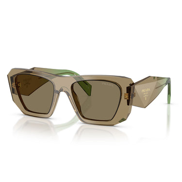 Prada Okulary Przeciwsłoneczne PRB18S 29E90F Terra Marrone Chiaro Damskie 2