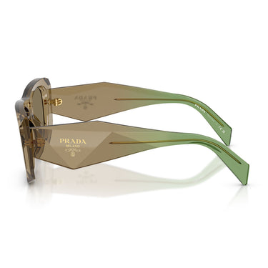 Prada Okulary Przeciwsłoneczne PRB18S 29E90F Terra Marrone Chiaro Damskie 3