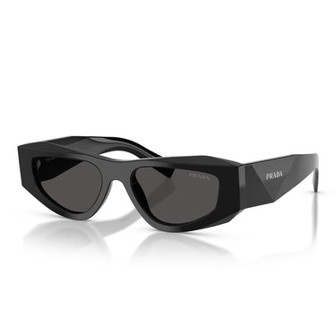 Prada Okulary Przeciwsłoneczne PRB19S 16K08Z Czarny/Ciemnoszary Męskie 1