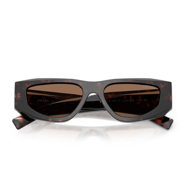 Prada Okulary Przeciwsłoneczne PRB19S 17N06B Root Tartarugato/Marrone Scuro Uomo 4