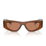 Prada Gafas de Sol PRB19S 25F90Q Chocolate/Marrón Hombre
