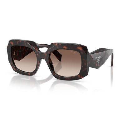 Prada Okulary Przeciwsłoneczne PRB23S 17N10S Root Tartarugato Brązowy Gradient Damskie 2