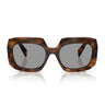 Prada Sunglasses PRB23S 20D50Q Juniper Tortoise Gray Women