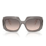 Prada Sunglasses PRB23S 20F70S Gray/Pink Gradient Gray Women