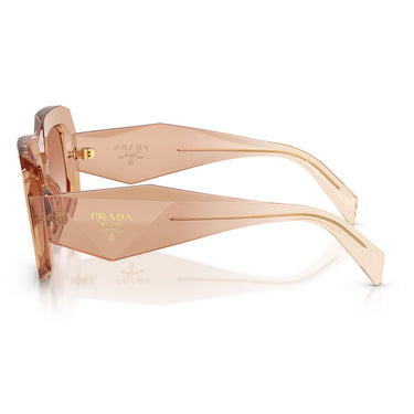 Prada Okulary Przeciwsłoneczne PRB23S 28E50S Czekoladowy Brązowy Gradient Damskie 3