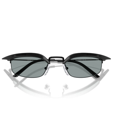 Prada Lunettes de Soleil PRB50S 1AB3C2 Noir-Gris Foncé Unisexe 4