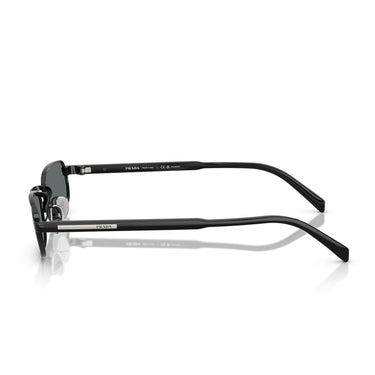 Prada Okulary Przeciwsłoneczne PRB54S 1AB5Z1 Czarny/Ciemnoszary Unisex Polaryzowane