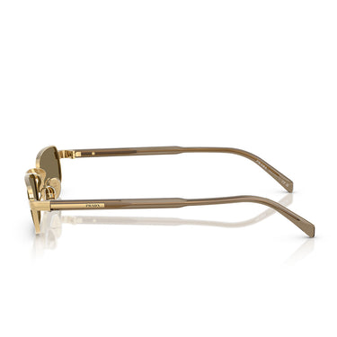 Prada Occhiali da Sole PRB54S 5AK90F Oro/Marrone Chiaro Unisex